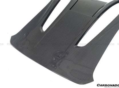 Carbonado 2015-2020 McLaren 540C 570S Coupe Autoclave OEM Style Dry Carbon Fiber Rear Engine Trunk Replacement