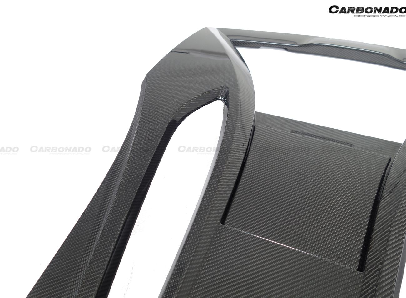 Carbonado 2015-2020 McLaren 540C 570S Coupe Autoclave OEM Style Dry Carbon Fiber Rear Engine Trunk Replacement