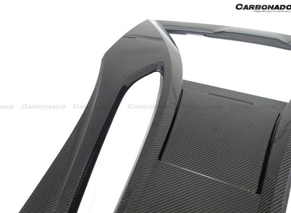 Carbonado 2015-2020 McLaren 540C 570S Coupe Autoclave OEM Style Dry Carbon Fiber Rear Engine Trunk Replacement