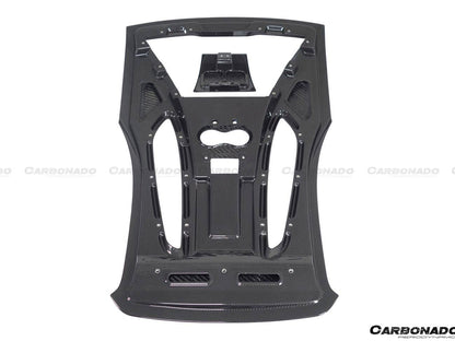 Carbonado 2015-2020 McLaren 540C 570S Coupe Autoclave OEM Style Dry Carbon Fiber Rear Engine Trunk Replacement