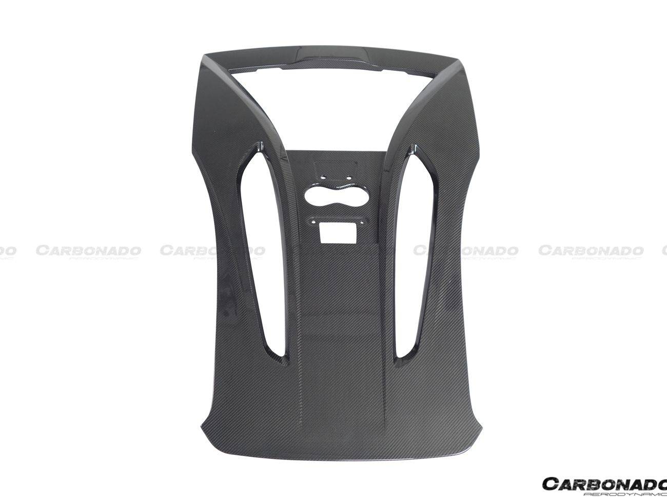 Carbonado 2015-2020 McLaren 540C 570S Coupe Autoclave OEM Style Dry Carbon Fiber Rear Engine Trunk Replacement