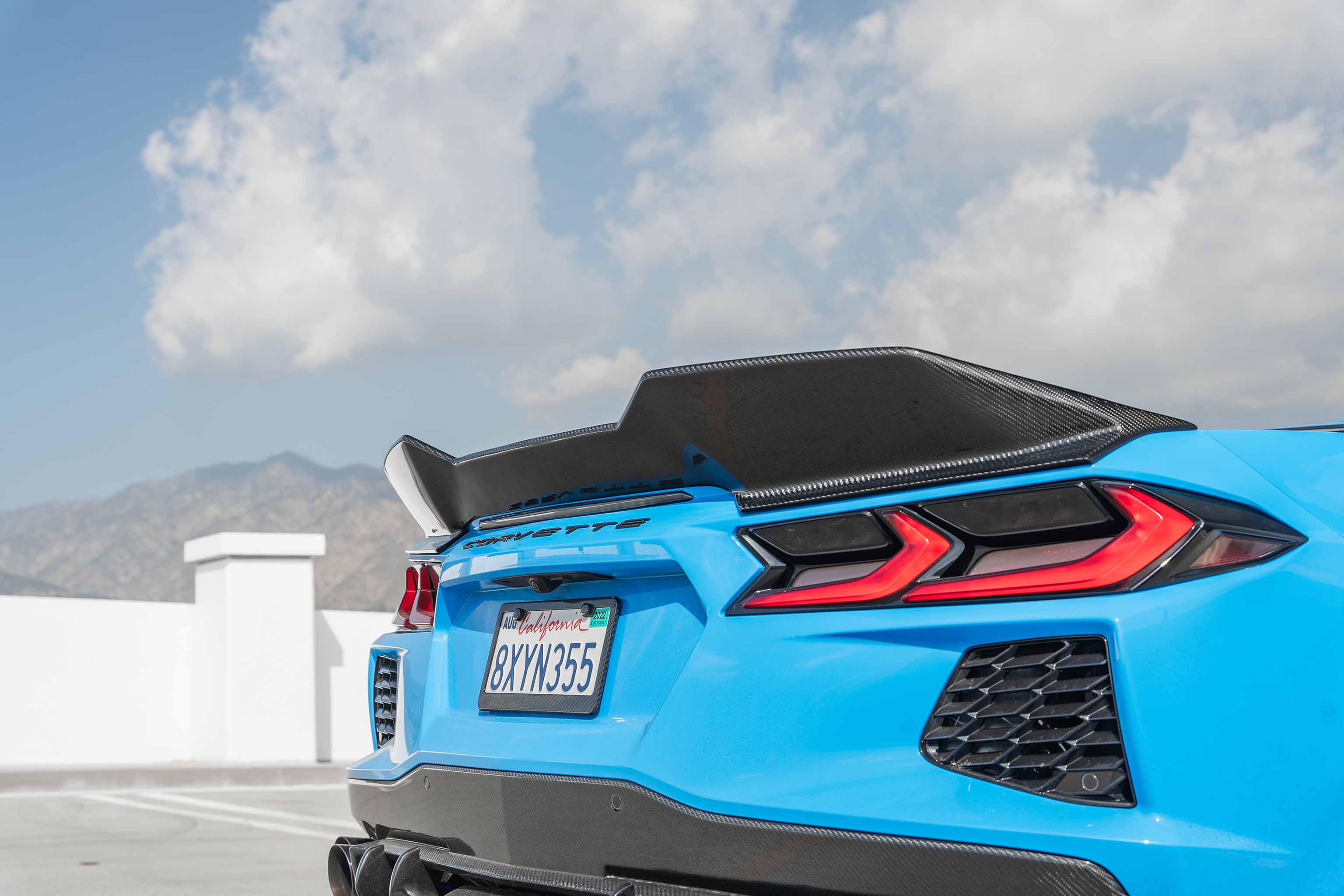 Street Hunter C8 Corvette Duckbill Spoiler