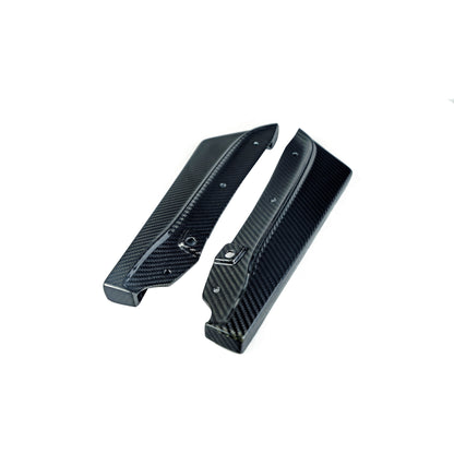 APR Carbon Fiber Rear Bumper Skirts (2023+ Honda FL5 Civic Type R)