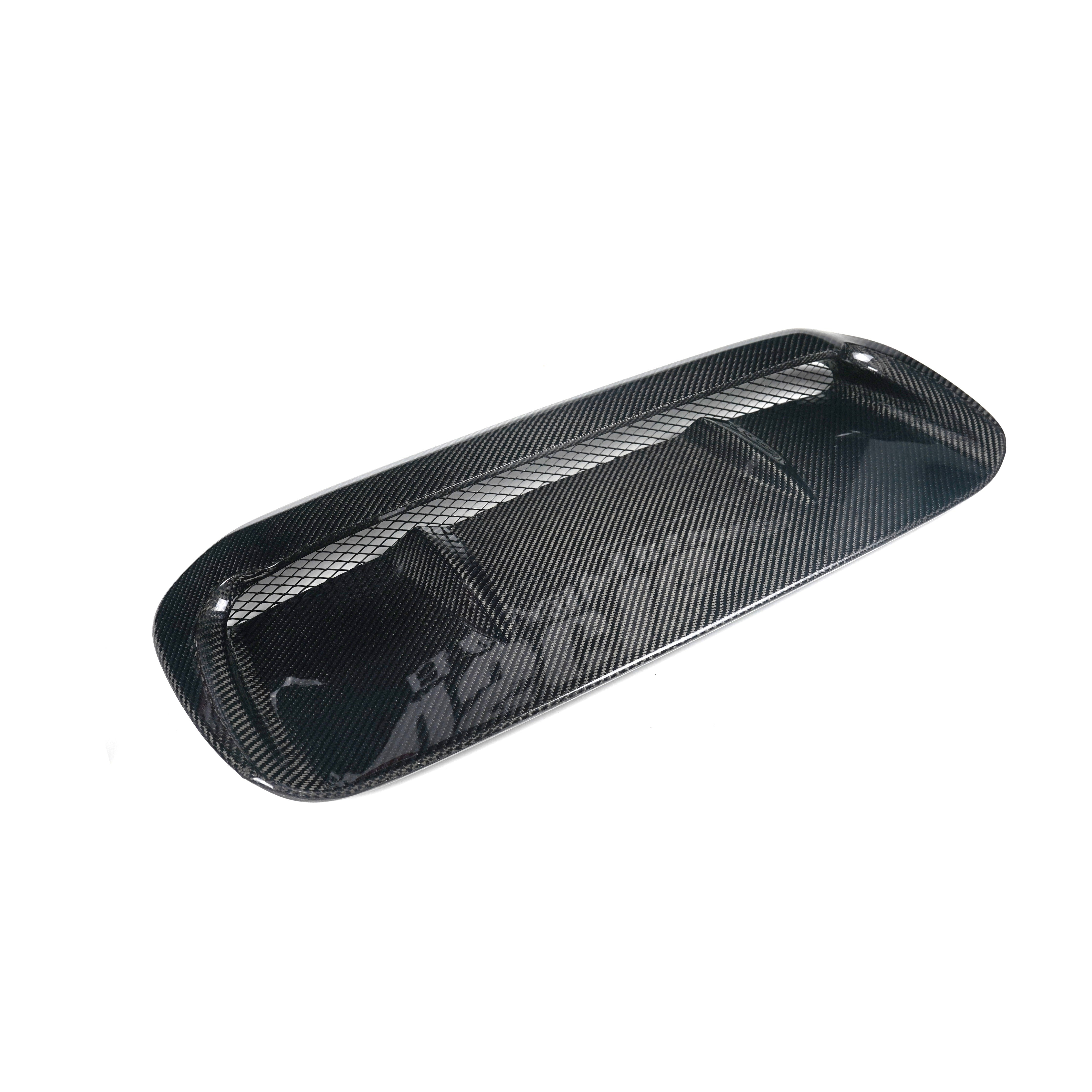 JDMuscle Carbon Fiber Hood Scoop V1 (15-21 Subaru WRX/STI)