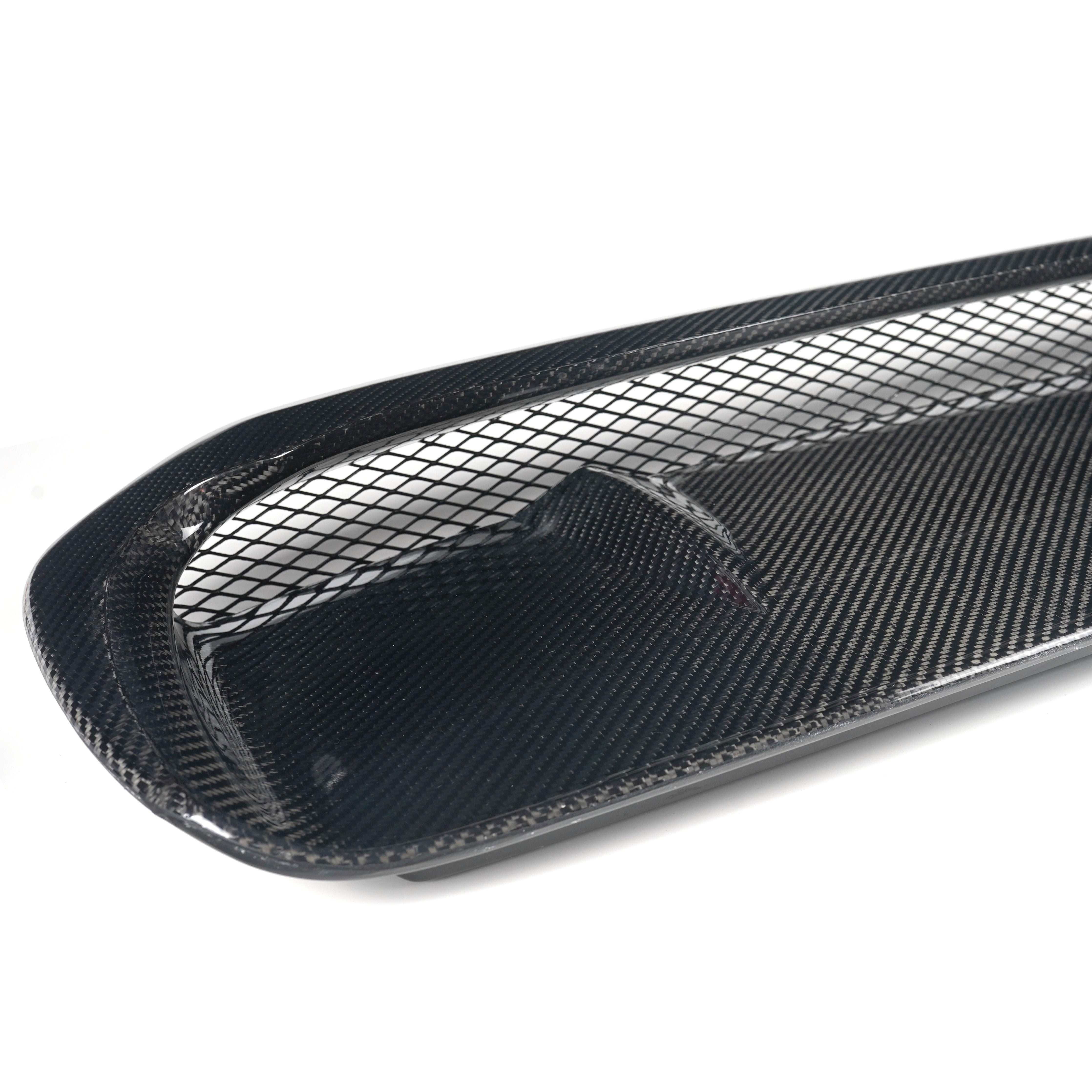JDMuscle Carbon Fiber Hood Scoop V1 (15-21 Subaru WRX/STI)