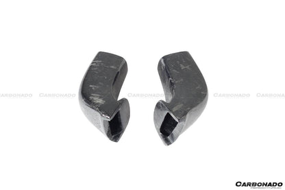 Carbonado 2017-2023 Nissan GTR R35 EBA OEM Style Carbon Fiber Hood Scoops