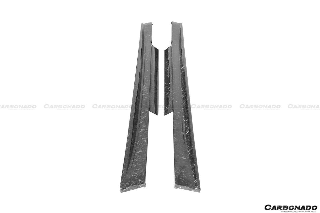 Carbonado ZEL Style Carbon Fiber Side Skirts | 2008-2016 Nissan GTR R35