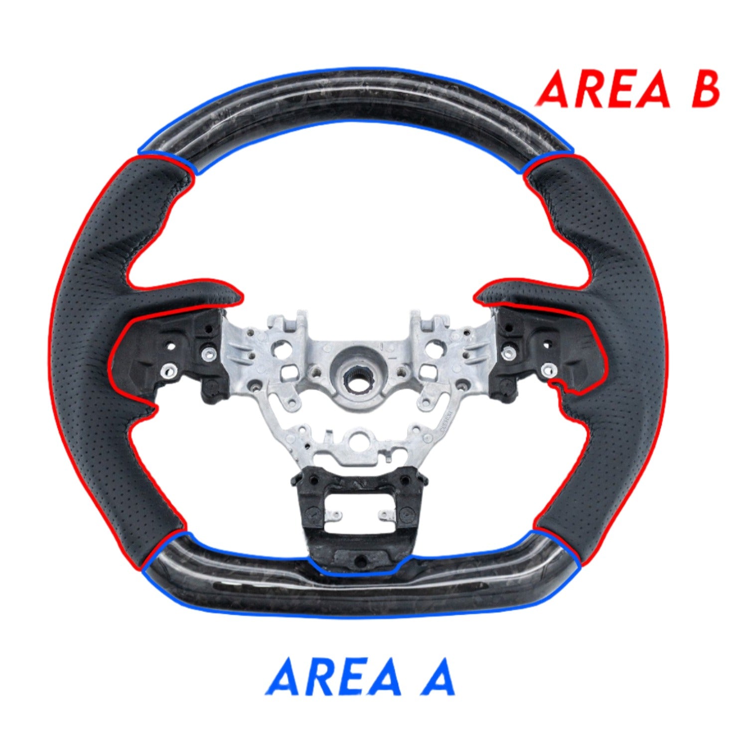 Rexpeed Custom Steering Wheel (22+ WRX)