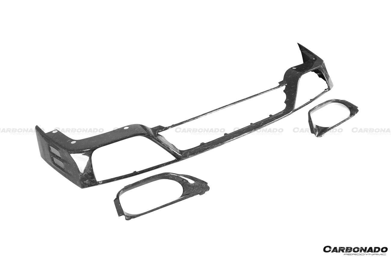 Carbonado 2012-2016 Nissan GTR R35 DBA OEM Style Carbon Fiber Rear Lip