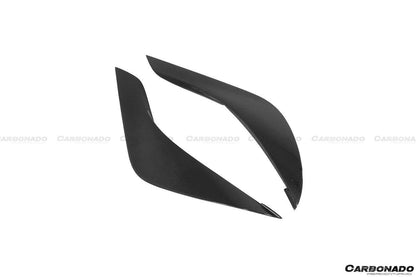 Reemplazo de moldura de panel de puerta de fibra de carbono estilo OEM para Toyota GR Supra (J29 DB) A90 A91 2019-2023
