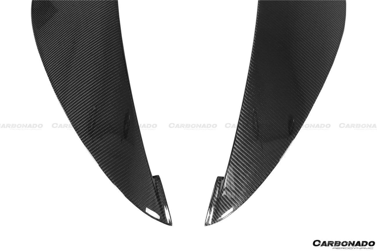 Reemplazo de moldura de panel de puerta de fibra de carbono estilo OEM para Toyota GR Supra (J29 DB) A90 A91 2019-2023