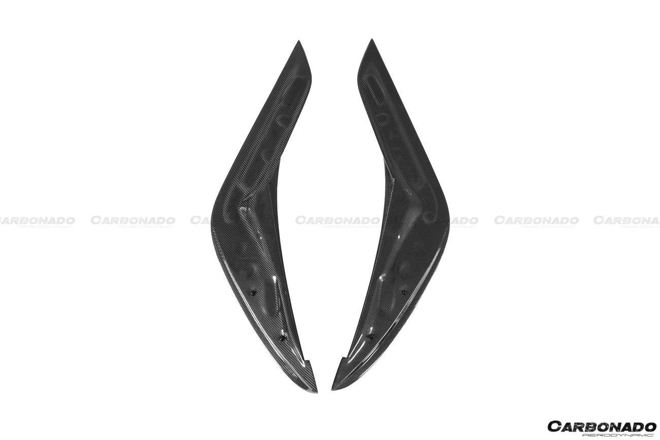 Reemplazo de moldura de panel de puerta de fibra de carbono estilo OEM para Toyota GR Supra (J29 DB) A90 A91 2019-2023