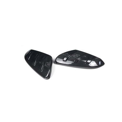 JDMuscle [17-21 FK8 Type R] Tanso Carbon Fiber MU Style Side Mirror Covers