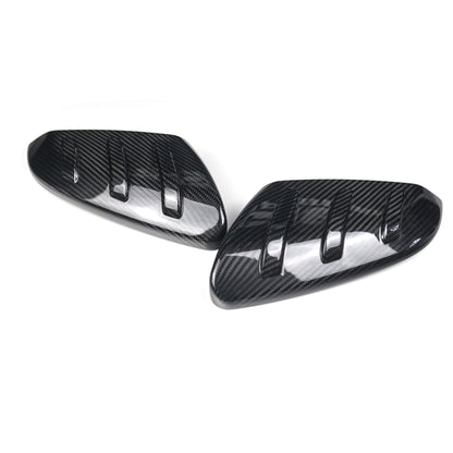 JDMuscle [17-21 FK8 Type R] Tanso Carbon Fiber MU Style Side Mirror Covers