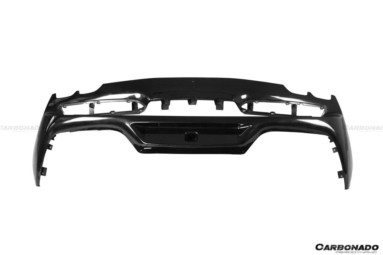 Carbonado 2022-UP Ferrari 296 GTB OE Style Carbon Fiber Rear Bumper With Diffuser