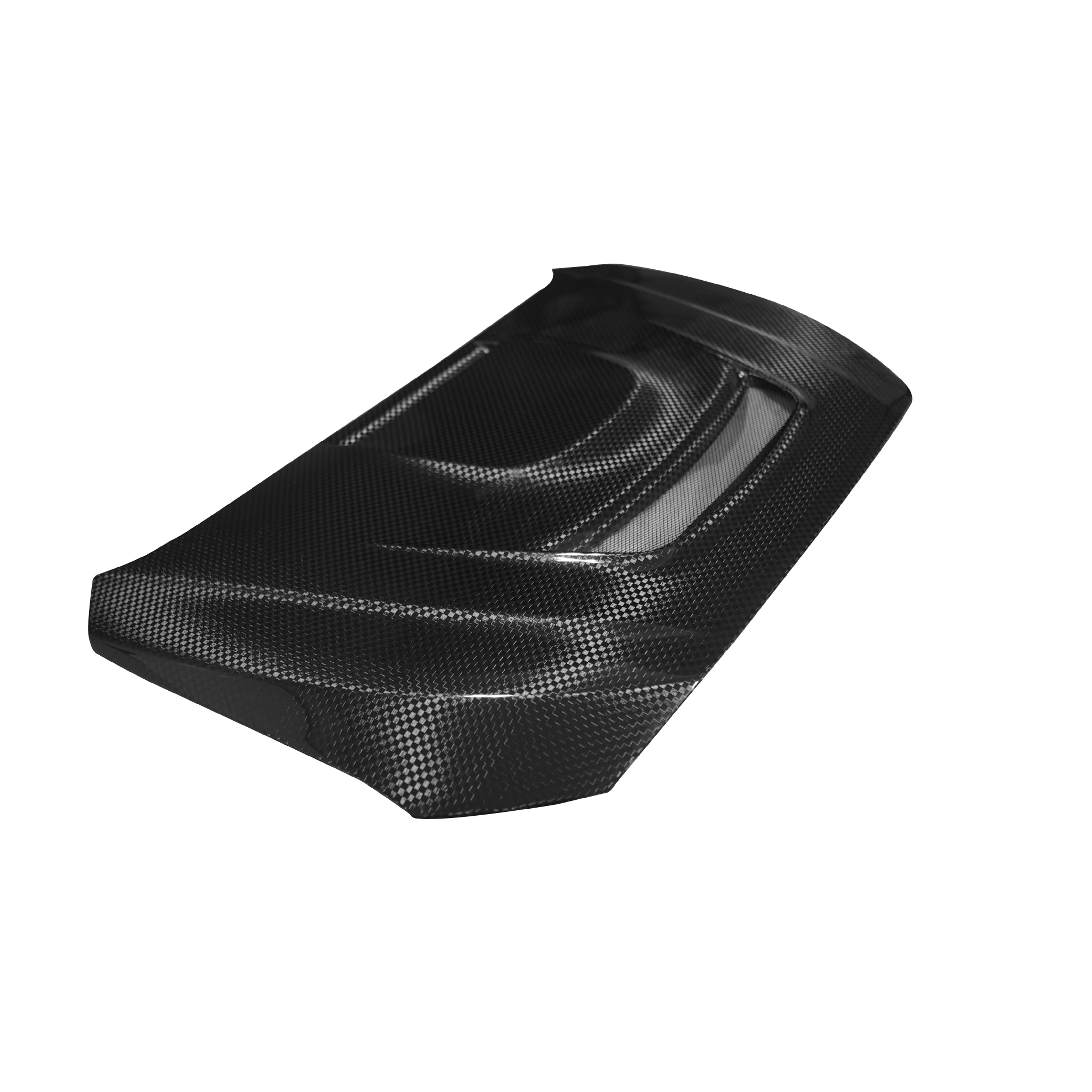 JDMuscle 15-21 WRX/STI w/ FMIC Tanso Carbon Fiber Hood V3 Scoopless