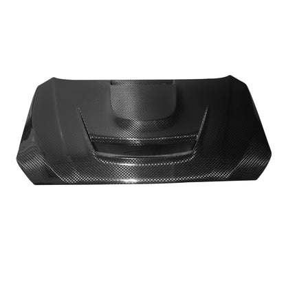 JDMuscle 15-21 WRX/STI w/ FMIC Tanso Carbon Fiber Hood V3 Scoopless