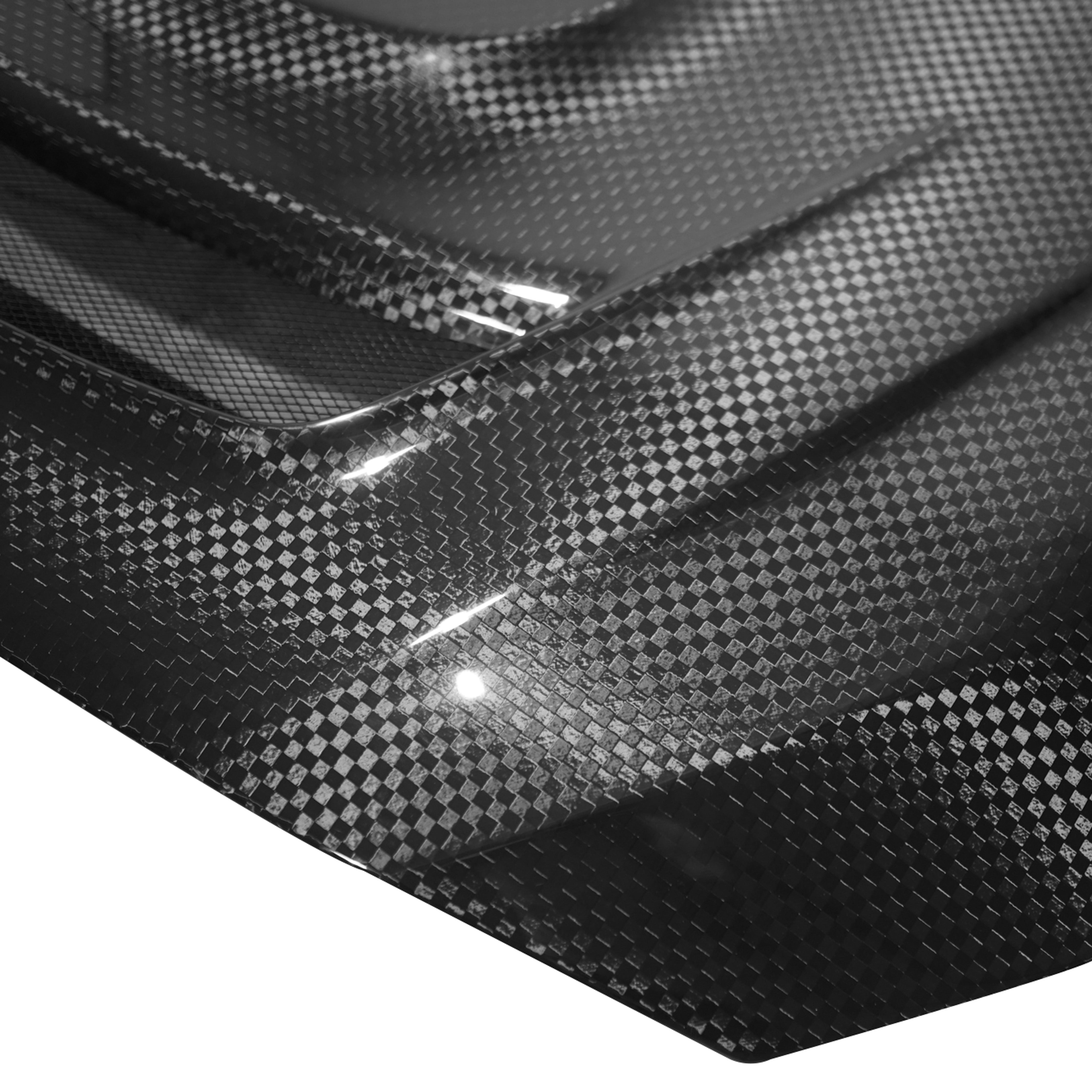 JDMuscle 15-21 WRX/STI w/ FMIC Tanso Carbon Fiber Hood V3 Scoopless