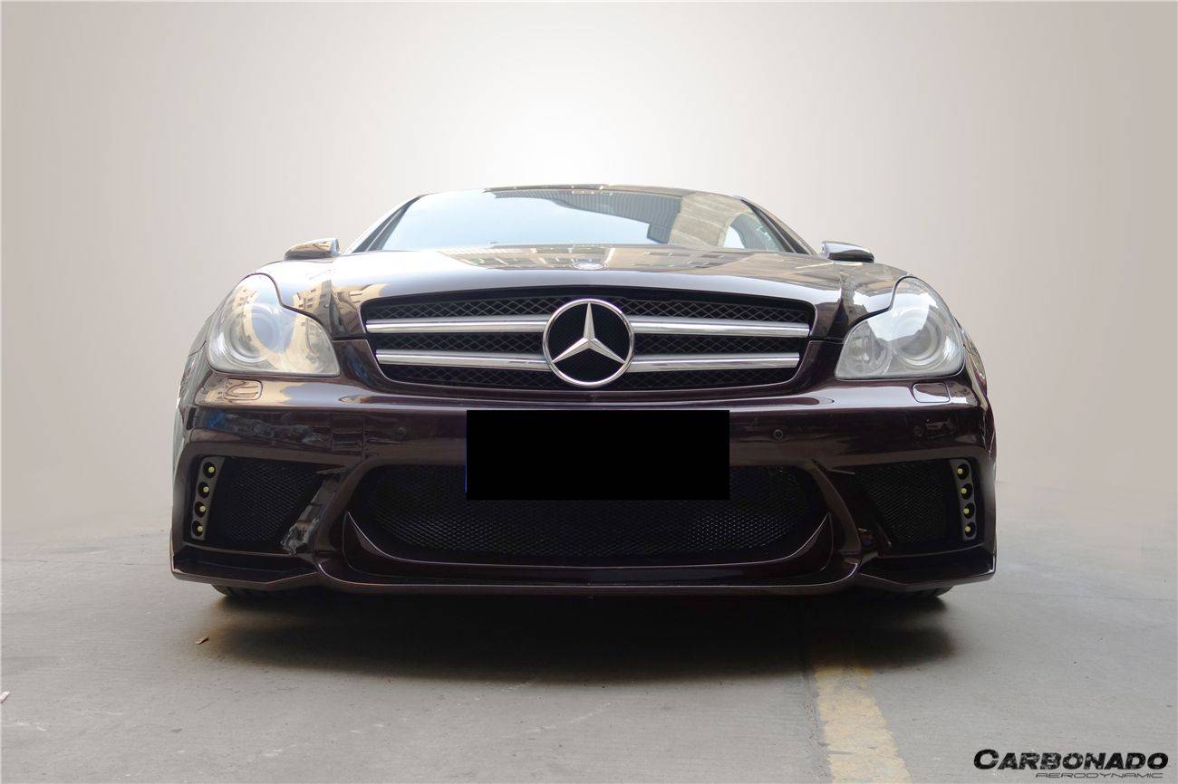 Carbonado 2005-2009 Mercedes Benz W219 Cls Class WD Style Front Bumper with led