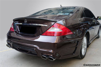 Carbonado WD Style Rear Bumper with Exhaust Tips | 2005-2009 Mercedes Benz W219 Cls Class