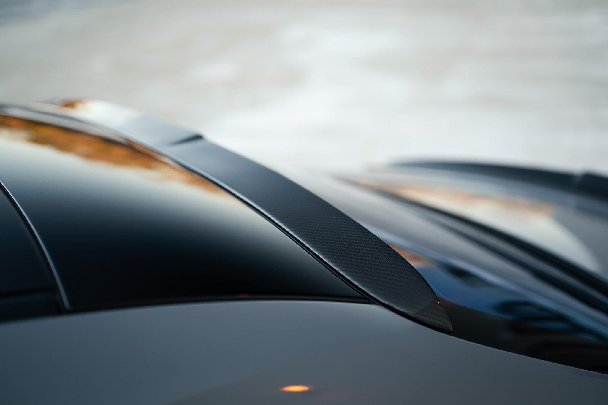 Carbonado 2021-UP Mercedes Benz S Class W223 Sedan MSY Style Roof Spoiler