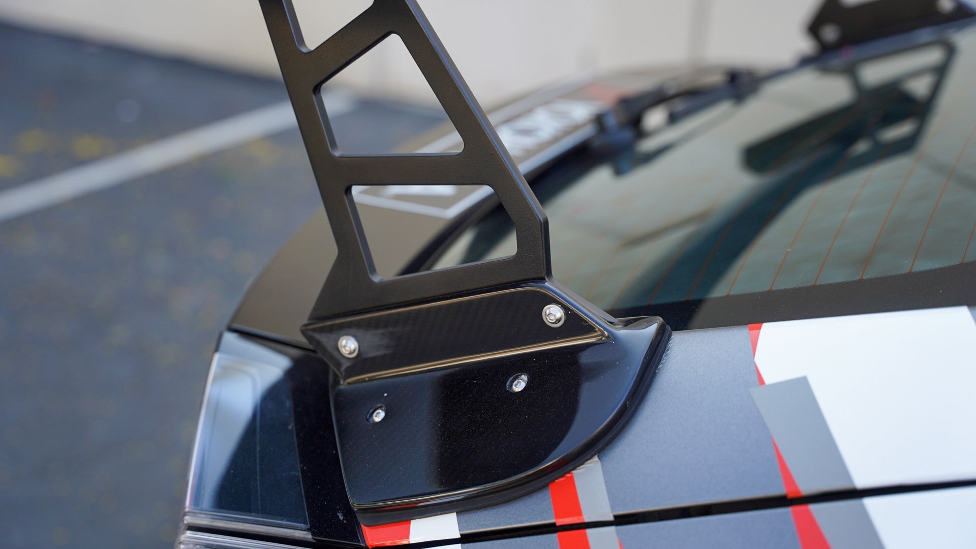 APR GT-250 Carbon Fiber Swan Neck Wing (2017-2021 Honda FK8 Civic Type R)