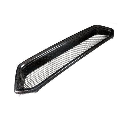Parrilla de fibra de carbono JDMuscle [WRX/STI 18-21] V2 | Sarga/Panal de abeja
