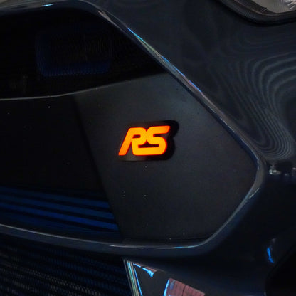 Lit Logos RS Grill Badge | 2015-2018 Focus RS