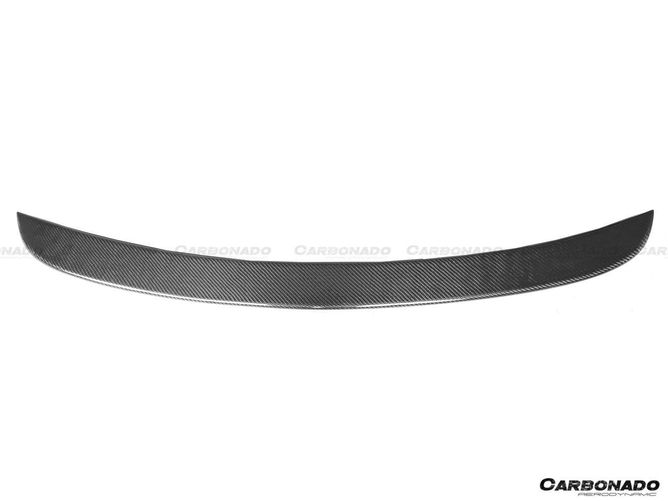 Alerón de maletero estilo BS para Mercedes Benz W203 Clase C Carbonado 2001-2007