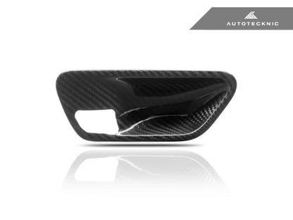 Juego de molduras para manijas interiores de puerta de carbono seco AutoTecknic - BMW F-Chassis