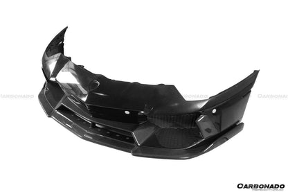 Parachoques delantero estilo DE para Lamborghini Aventador LP700, LP720, LP750, LP740 Coupé Roadster Carbonado 2011-2021