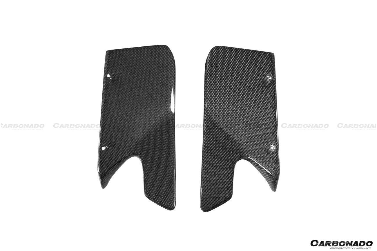 Carbonado 2011-2016 Lamborghini Aventador LP700 Coupe  Roadster L Style Carbon Fiber Rear Diffuser Under Canards