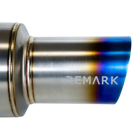 Remark Cat-Back Remark Exhaust w/Titanium Burnt Tip (12-21 Scion/Toyota/Subaru FRS/BRZ/86)