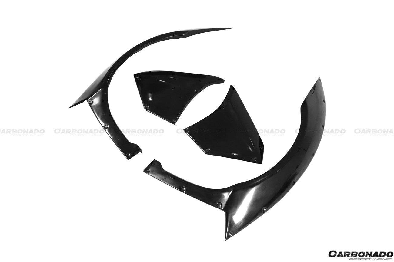 Carbonado 2011-2016 Lamborghini Aventador LP700 Coupe  Roadster DE Style Front Wide Fender Flares