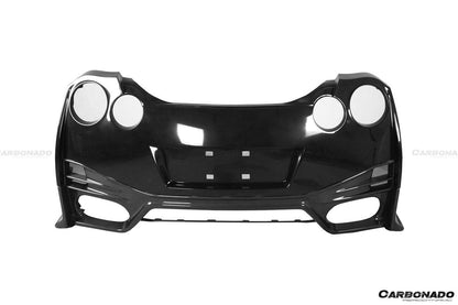 Parachoques trasero estilo NISMO Carbonado 2008-2023 Nissan GTR R35 CBA DBA EBA
