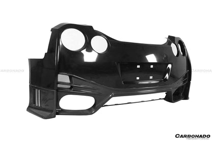 Parachoques trasero estilo NISMO Carbonado 2008-2023 Nissan GTR R35 CBA DBA EBA
