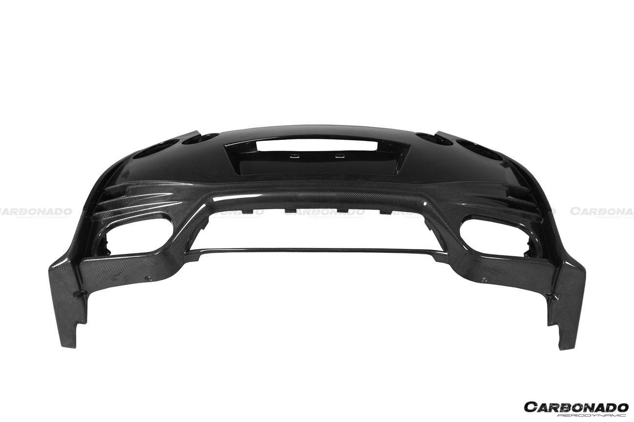 Parachoques trasero estilo NISMO Carbonado 2008-2023 Nissan GTR R35 CBA DBA EBA