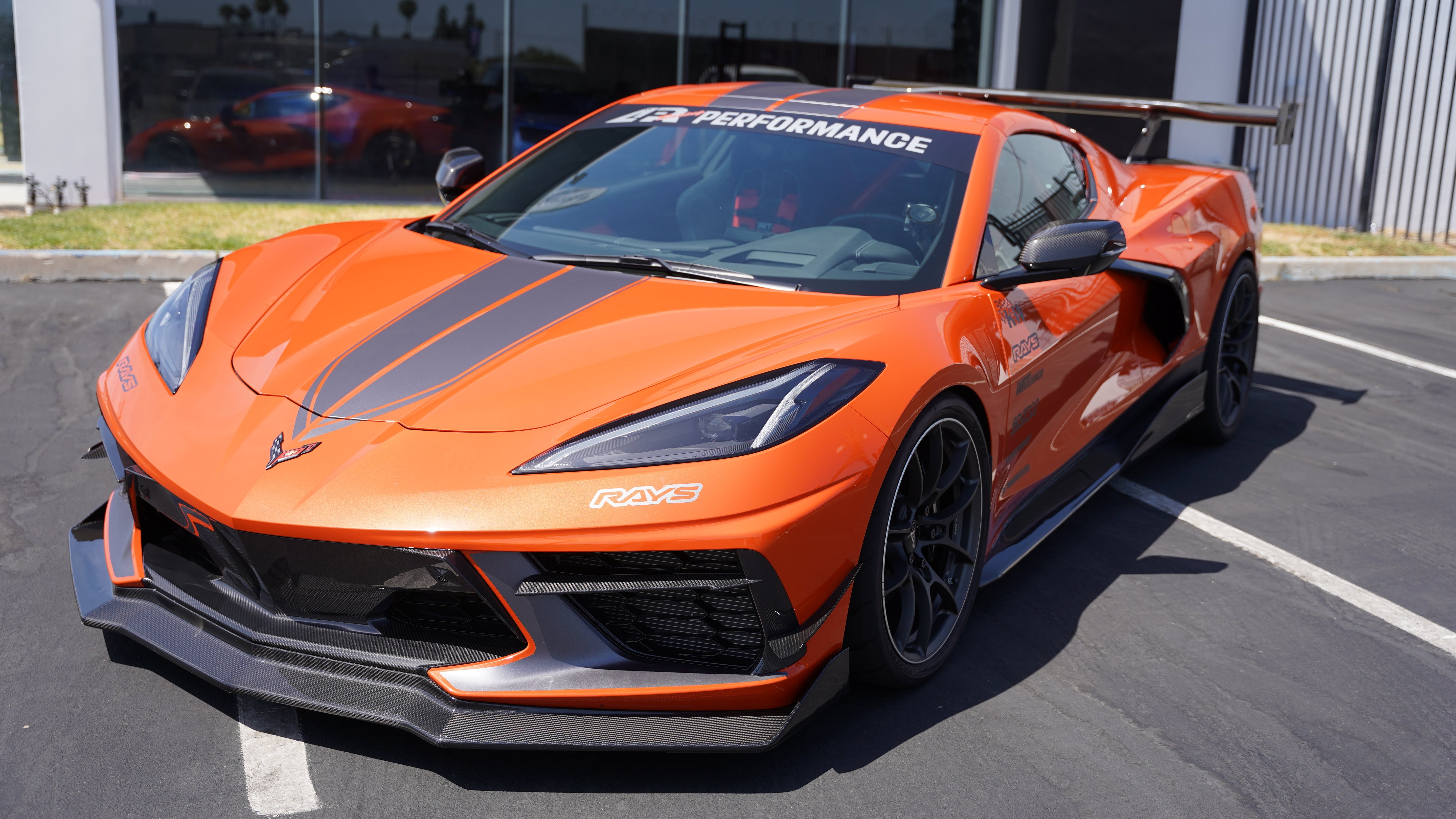APR Carbon Fiber Front Air Dam/ Splitter/ Lip (2020+ Chevrolet Corvette C8)