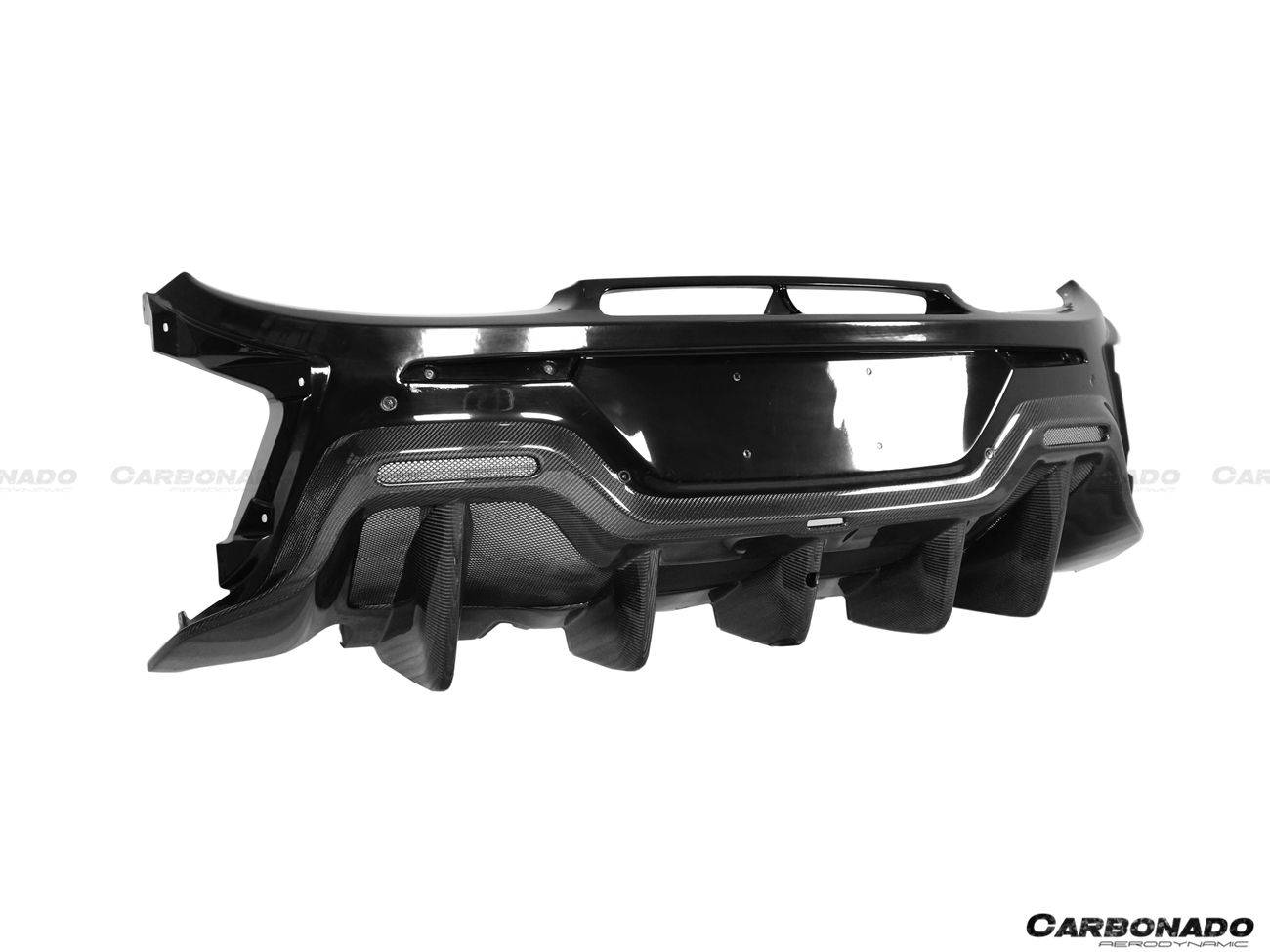 Carbonado 2018-2021 McLaren 600LT OEM Style Rear Bumper
