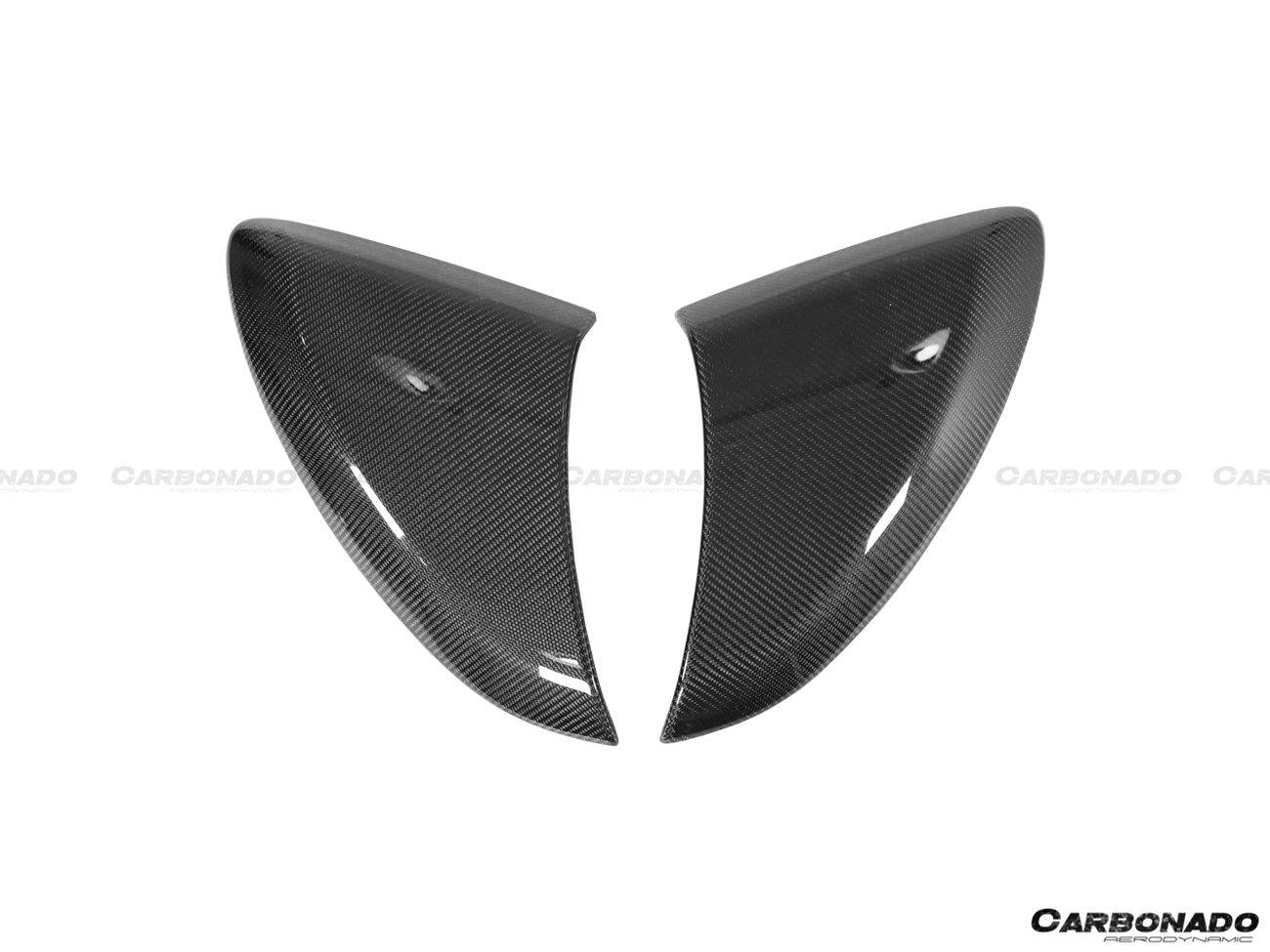 Entradas de aire laterales de fibra de carbono estilo OEM para McLaren 600LT Carbonado 2018-2021