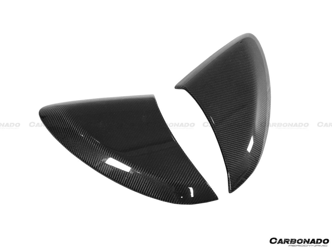 Paneles laterales de fibra de carbono estilo OEM para McLaren 540C, 570S y 570GT Carbonado 2015-2020