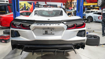 APR Carbon Fiber Rear Spoiler Delete (2020+ Chevrolet Corvette C8)
