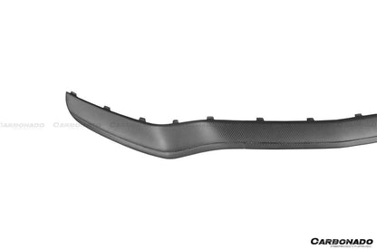 Carbonado 2015-2021 Mercedes Benz W205 C63 S AMG Sedan Coupe Carbon Fiber Front Bumper Accessory Set (4pcs)
