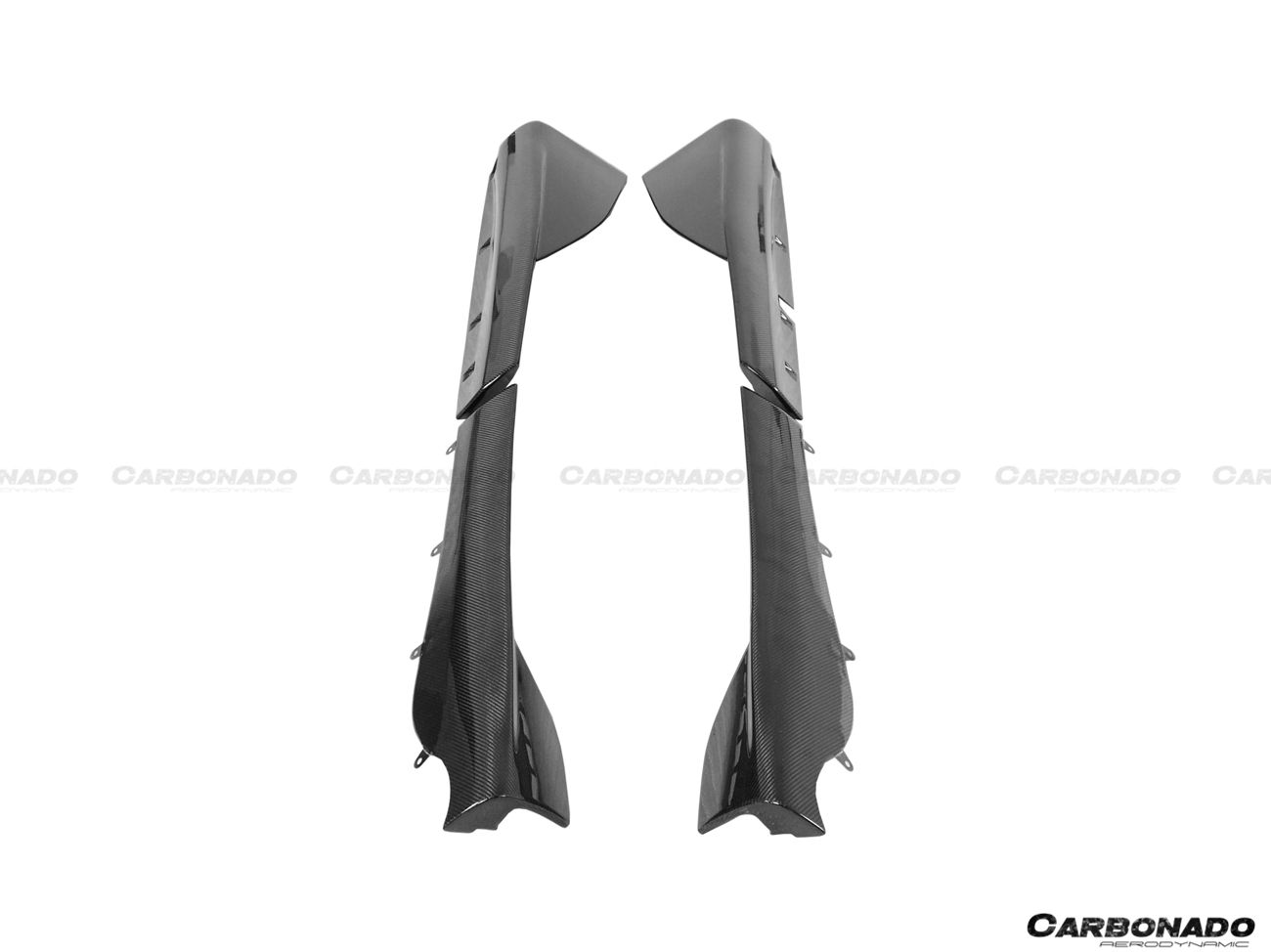 Carbonado 2015-2021 McLaren 540 570S 600LT OEM Style Carbon Fiber Side Skirts Under Board
