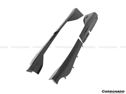 Carbonado 2015-2021 McLaren 540 570S 600LT OEM Style Carbon Fiber Side Skirts Under Board