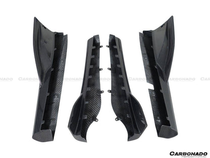 Carbonado 2015-2021 McLaren 540 570S 600LT OEM Style Carbon Fiber Side Skirts Under Board