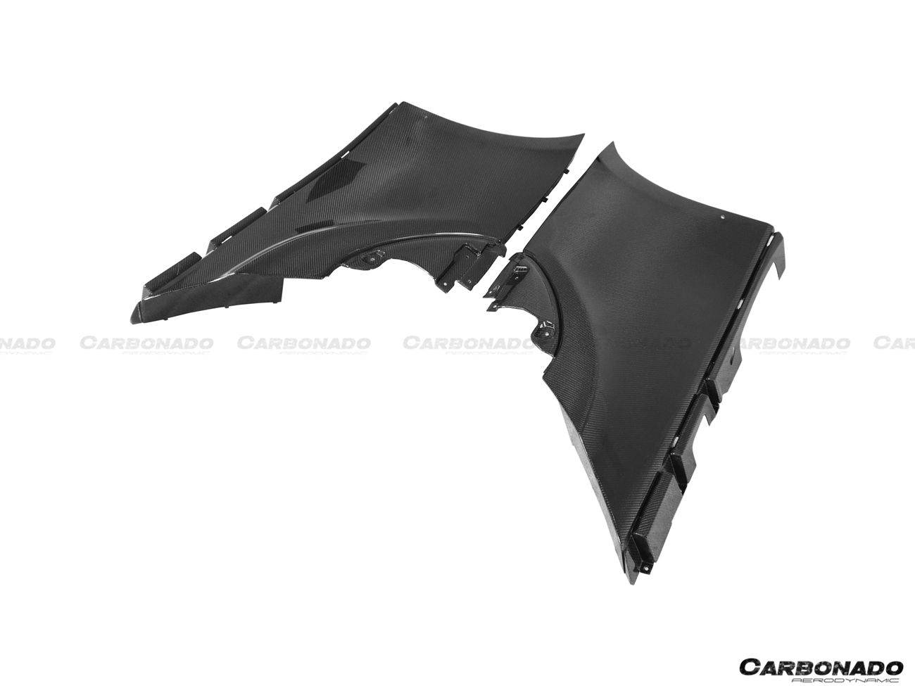 Carbonado 2018-2021 McLaren 570S 600LT OEM Style Carbon Fiber Quarter Panel Rear Side Skirts