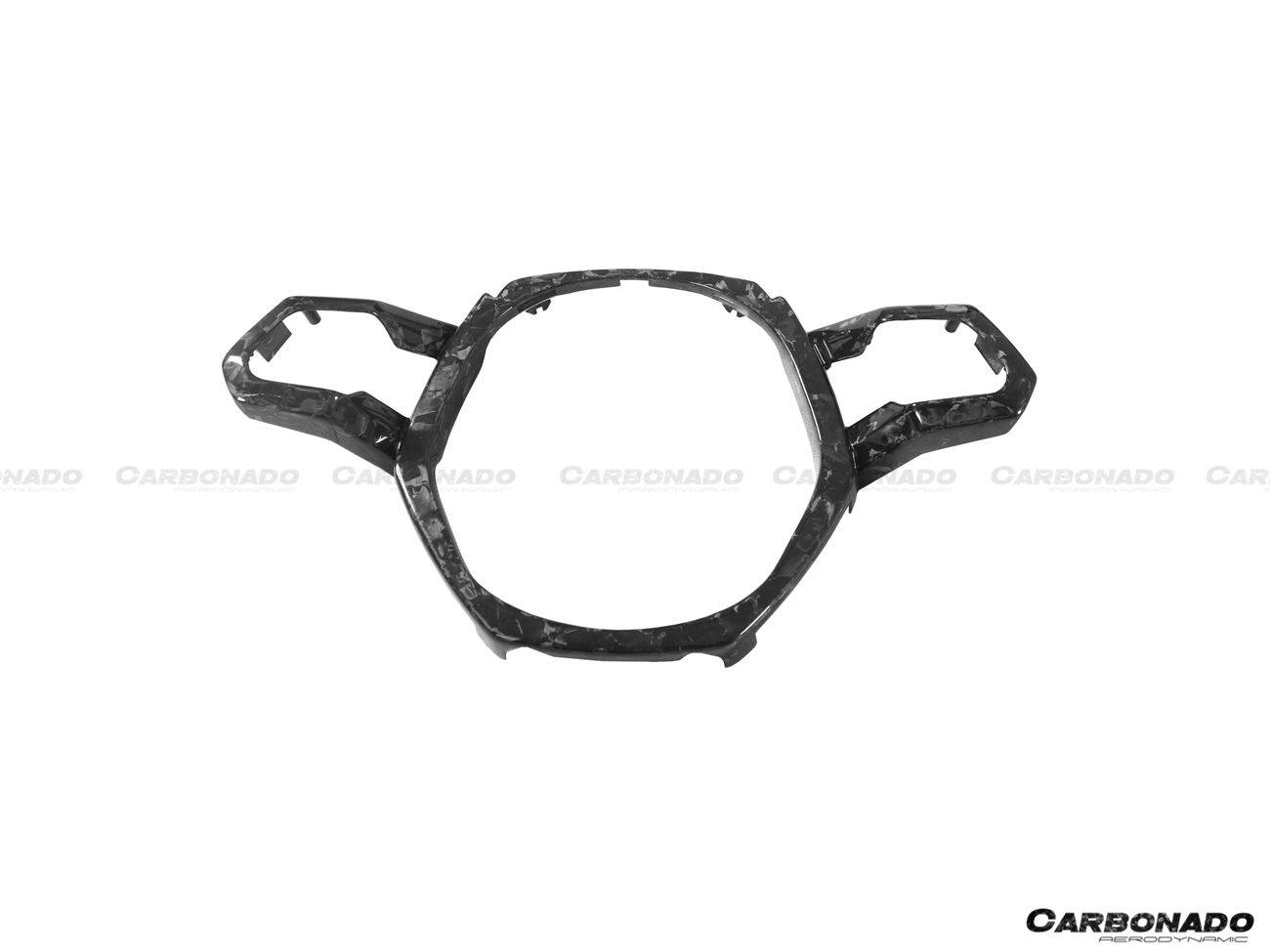 Moldura central del volante de fibra de carbono estilo autoclave para Lamborghini Huracan LP610 LP580 EVO (OEM) Carbonado 2015-2019