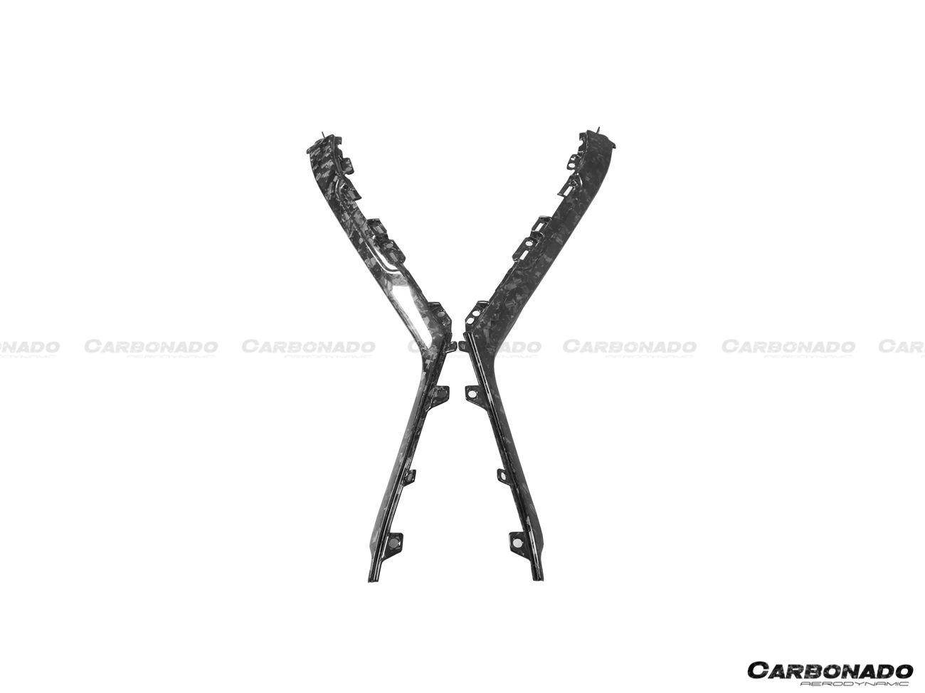 Carbonado 2015-2019 Lamborghini Huracan LP610  LP580  EVO OEM Style Autoclave Carbon Fiber Center Console Border Trim