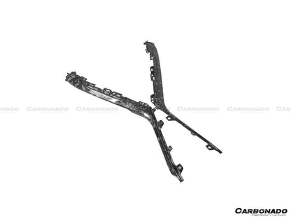 Carbonado 2015-2019 Lamborghini Huracan LP610  LP580  EVO OEM Style Autoclave Carbon Fiber Center Console Border Trim